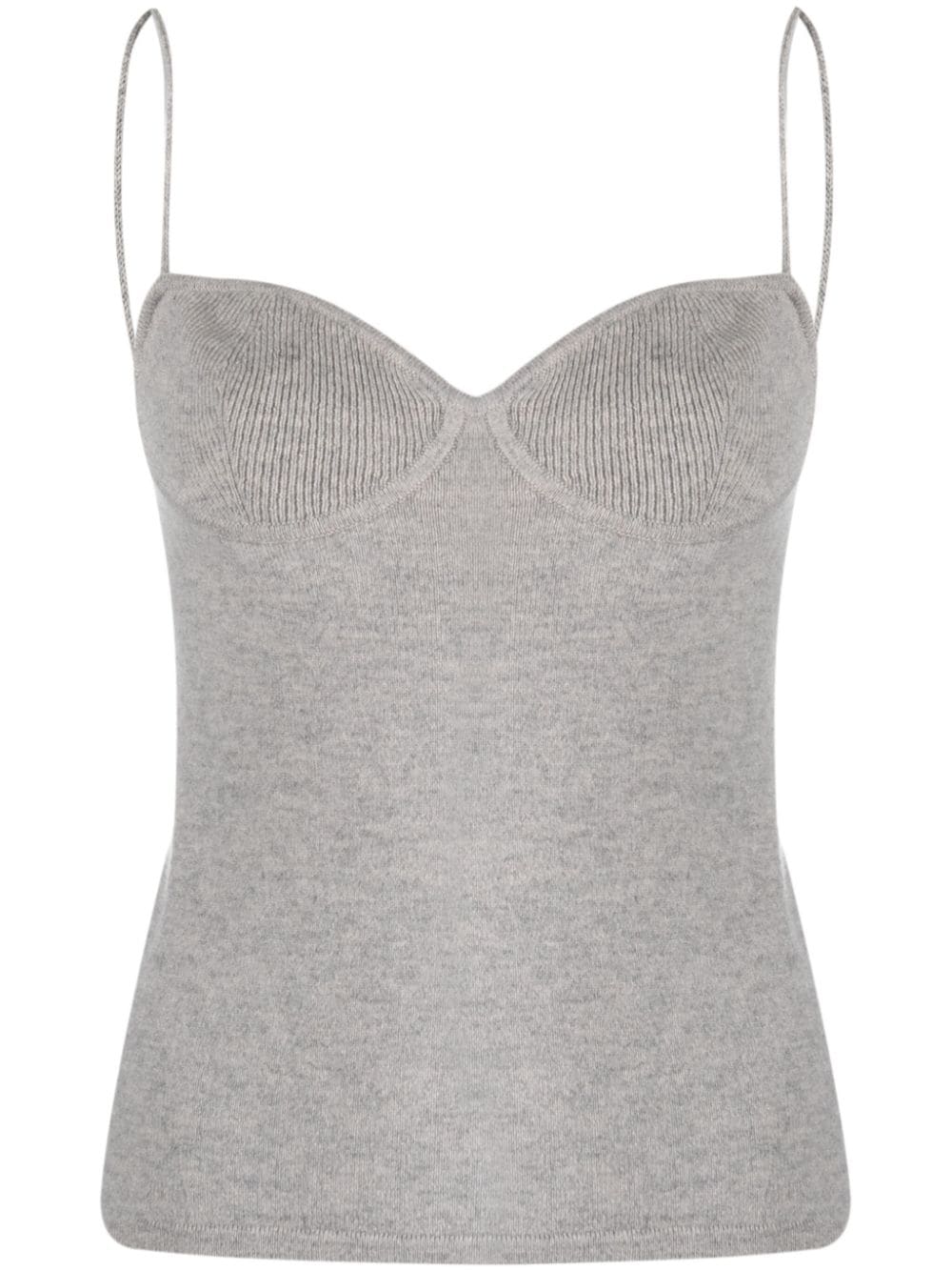 Lisa Yang Alicia cashmere top - Grey von Lisa Yang