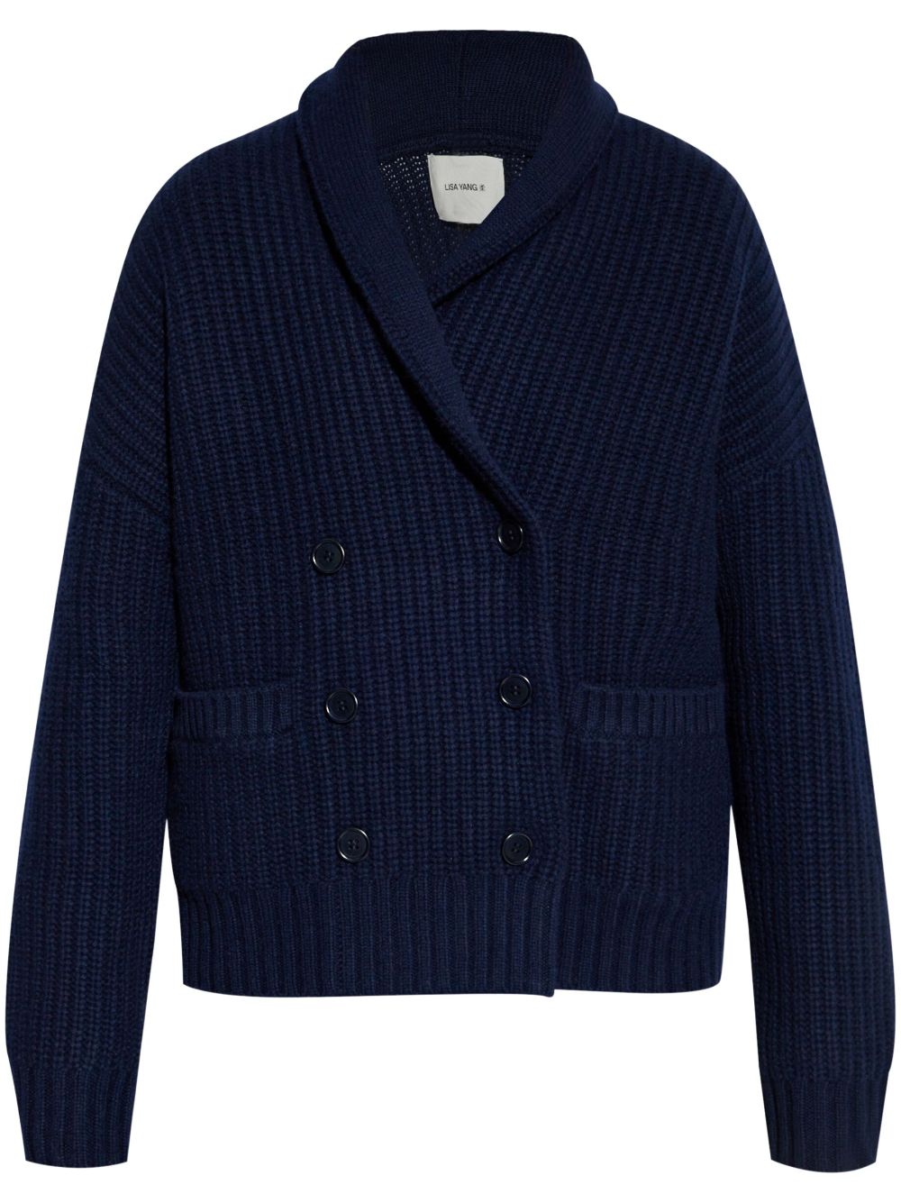 Lisa Yang Annalike double-breasted cashmere cardigan - Blue von Lisa Yang