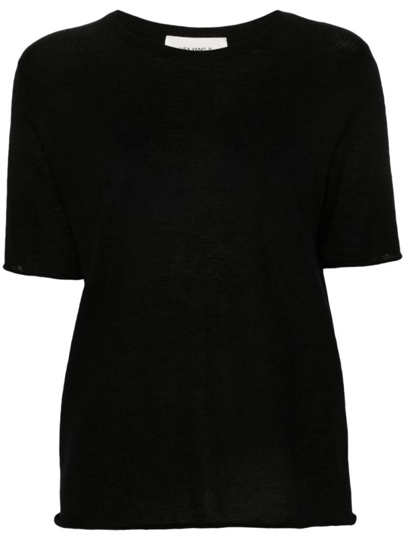 Lisa Yang Ari cashmere T-shirt - Black von Lisa Yang