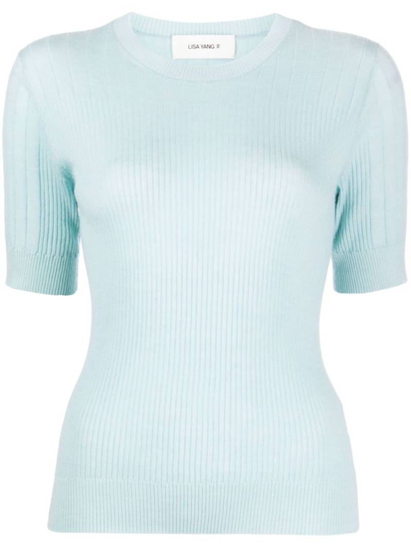 Lisa Yang Ava cashmere top - Blue von Lisa Yang