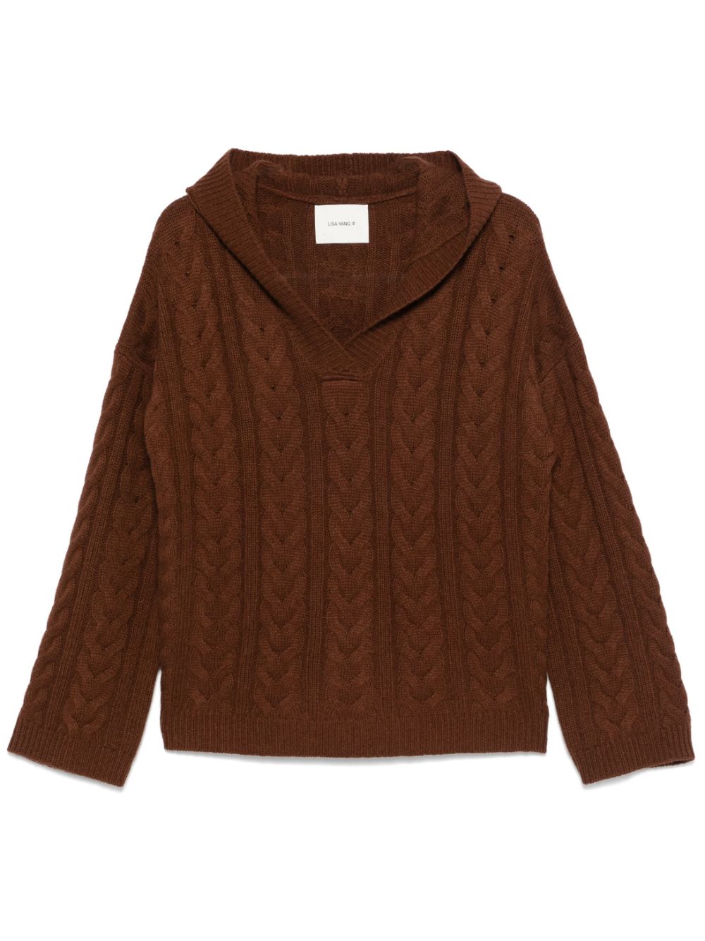 Lisa Yang Connie sweater - Brown von Lisa Yang