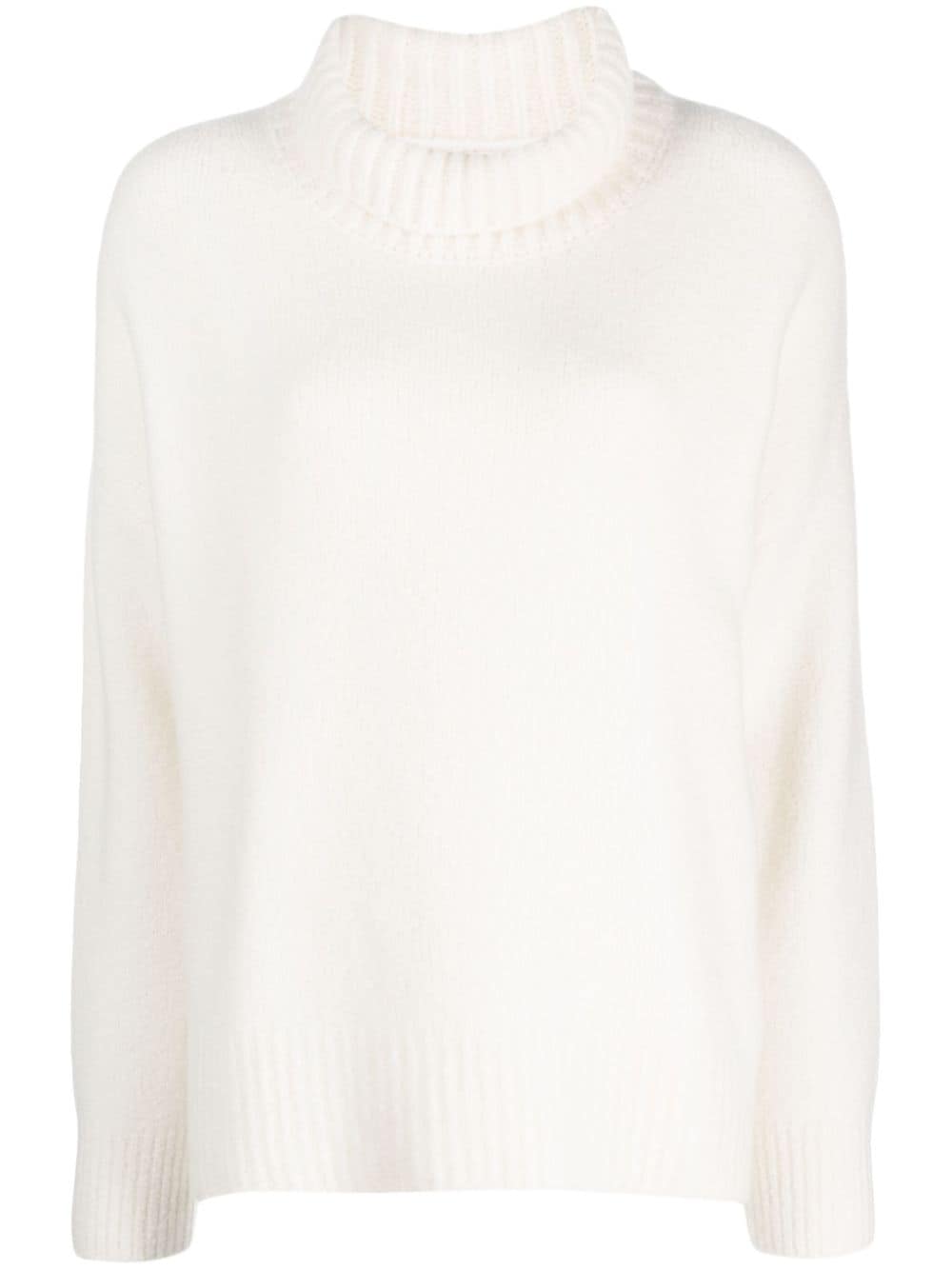 Lisa Yang Elwinn funnel-neck cashmere jumper - White von Lisa Yang