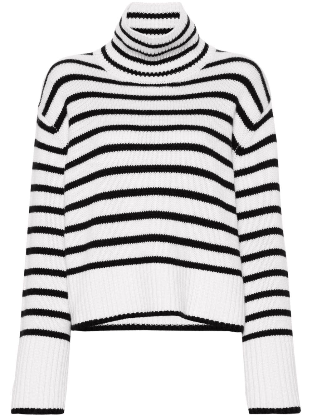 Lisa Yang Fleur striped cashmere jumper - Neutrals von Lisa Yang