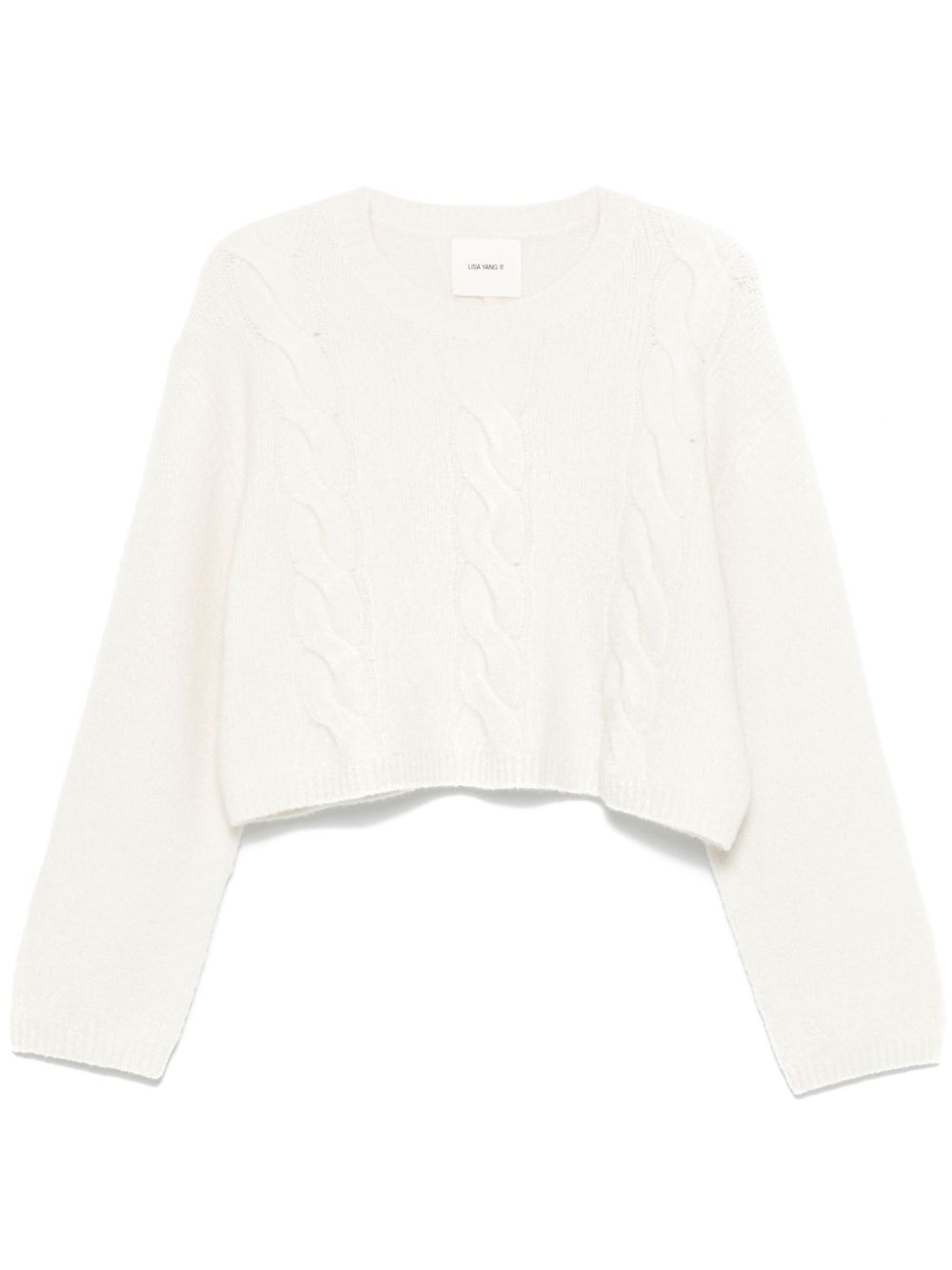 Lisa Yang Hannah sweater - White von Lisa Yang