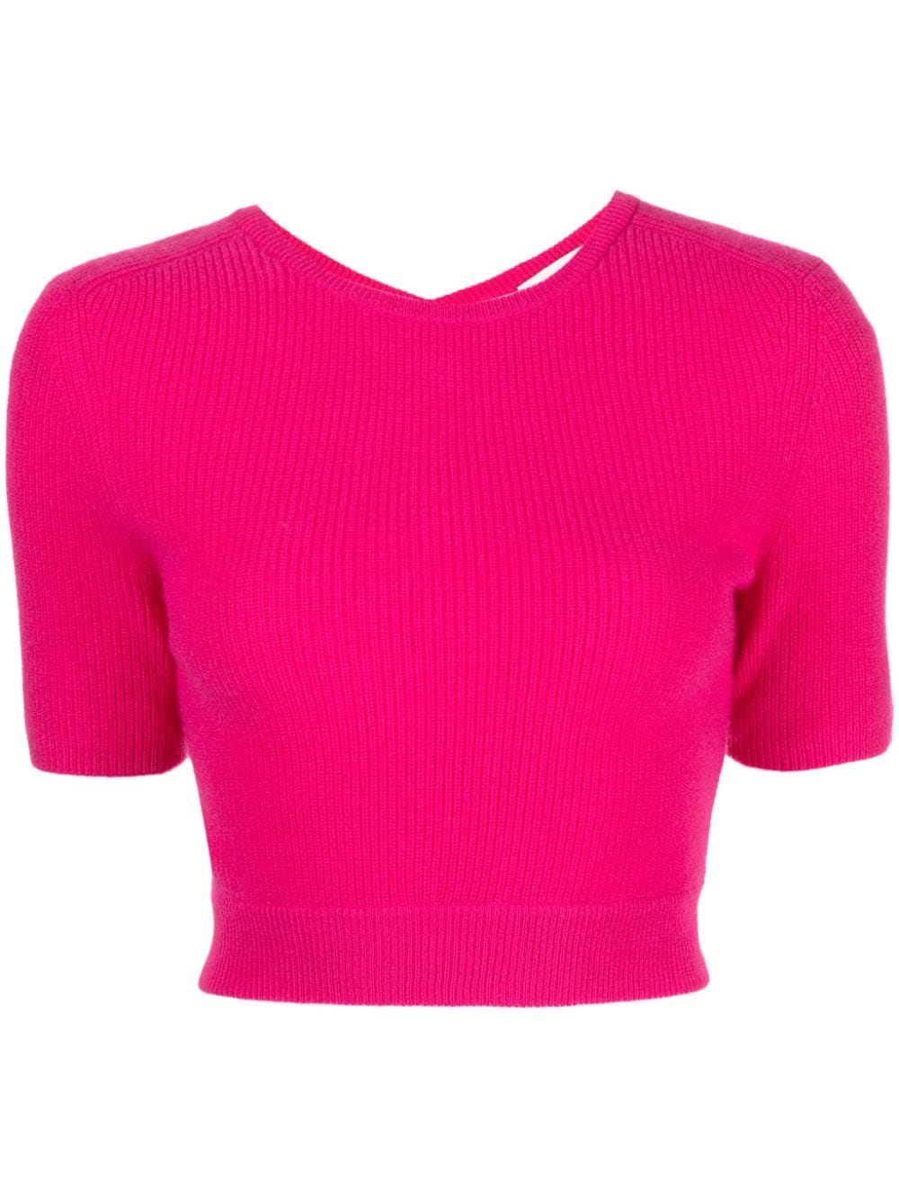 Lisa Yang Josefina cut-out cashmere top - Pink von Lisa Yang