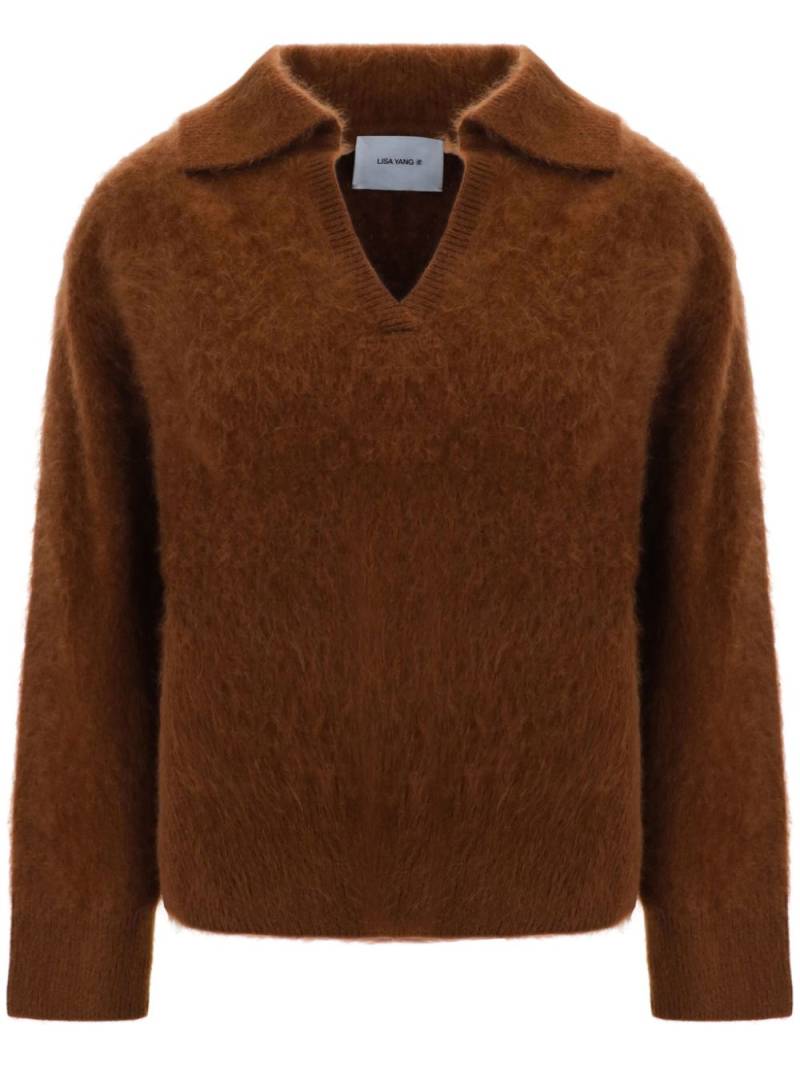 Lisa Yang Kerry jumper - Brown von Lisa Yang