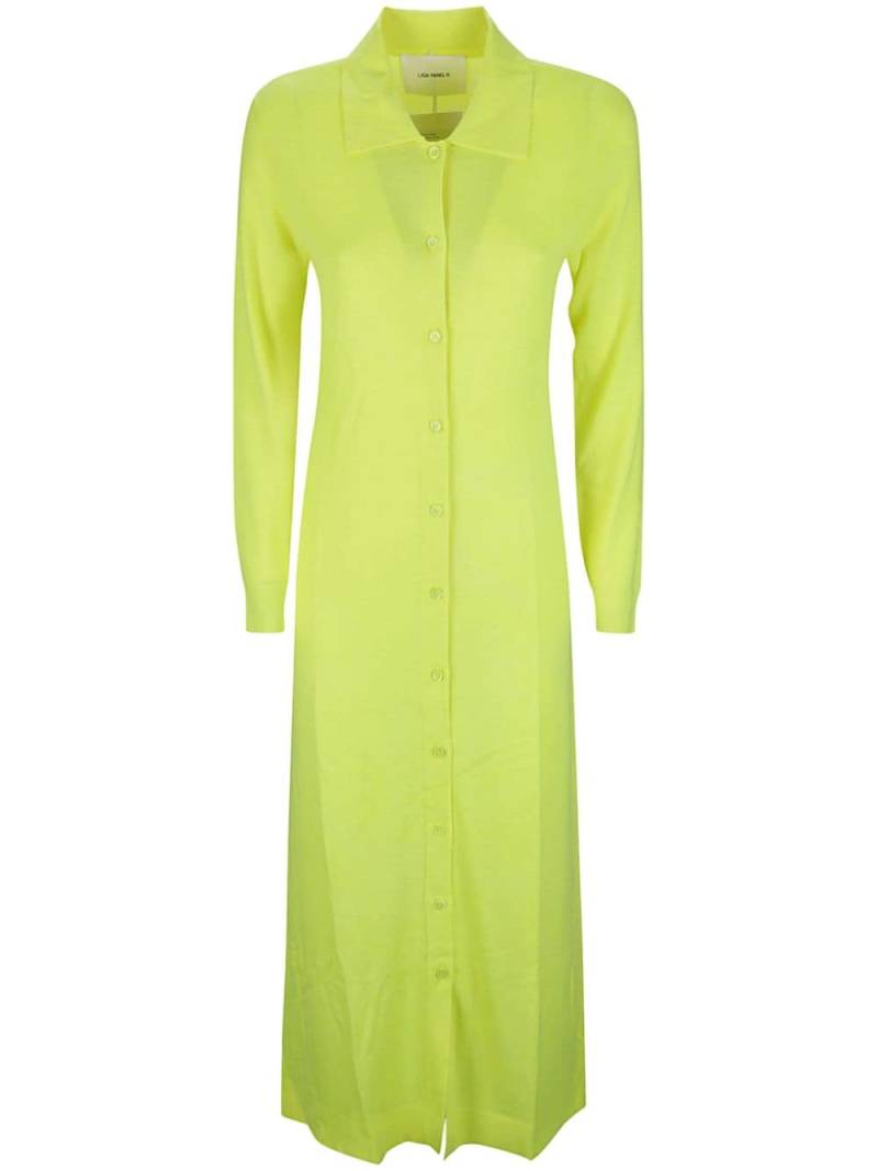 Lisa Yang Long Sleeve Dress - Green von Lisa Yang