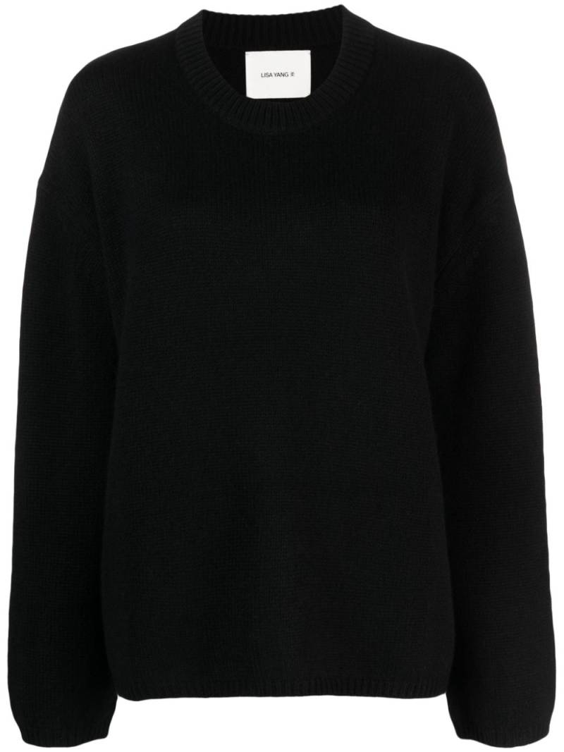 Lisa Yang Lou cashmere jumper - Black von Lisa Yang