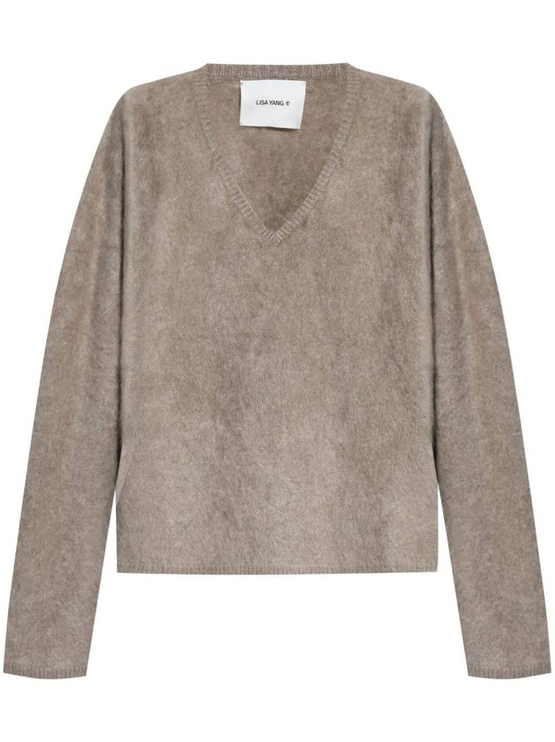 Lisa Yang Margareta jumper - Neutrals von Lisa Yang