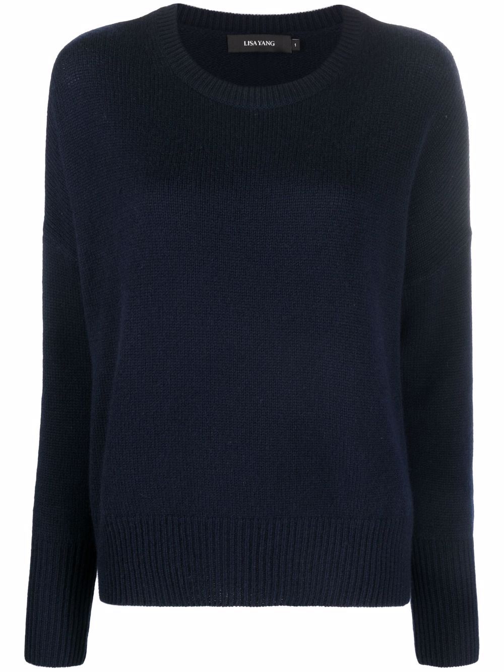 Lisa Yang Mila crew-neck knitted jumper - Blue von Lisa Yang