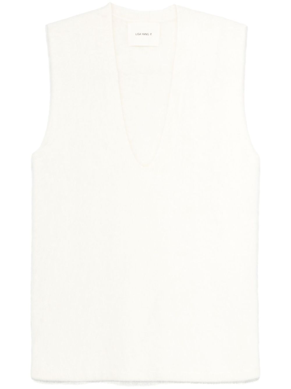 Lisa Yang Nella vest - White von Lisa Yang