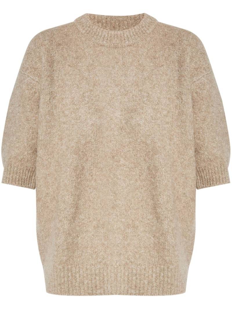 Lisa Yang Ninni bouclé cashmere top - Neutrals von Lisa Yang