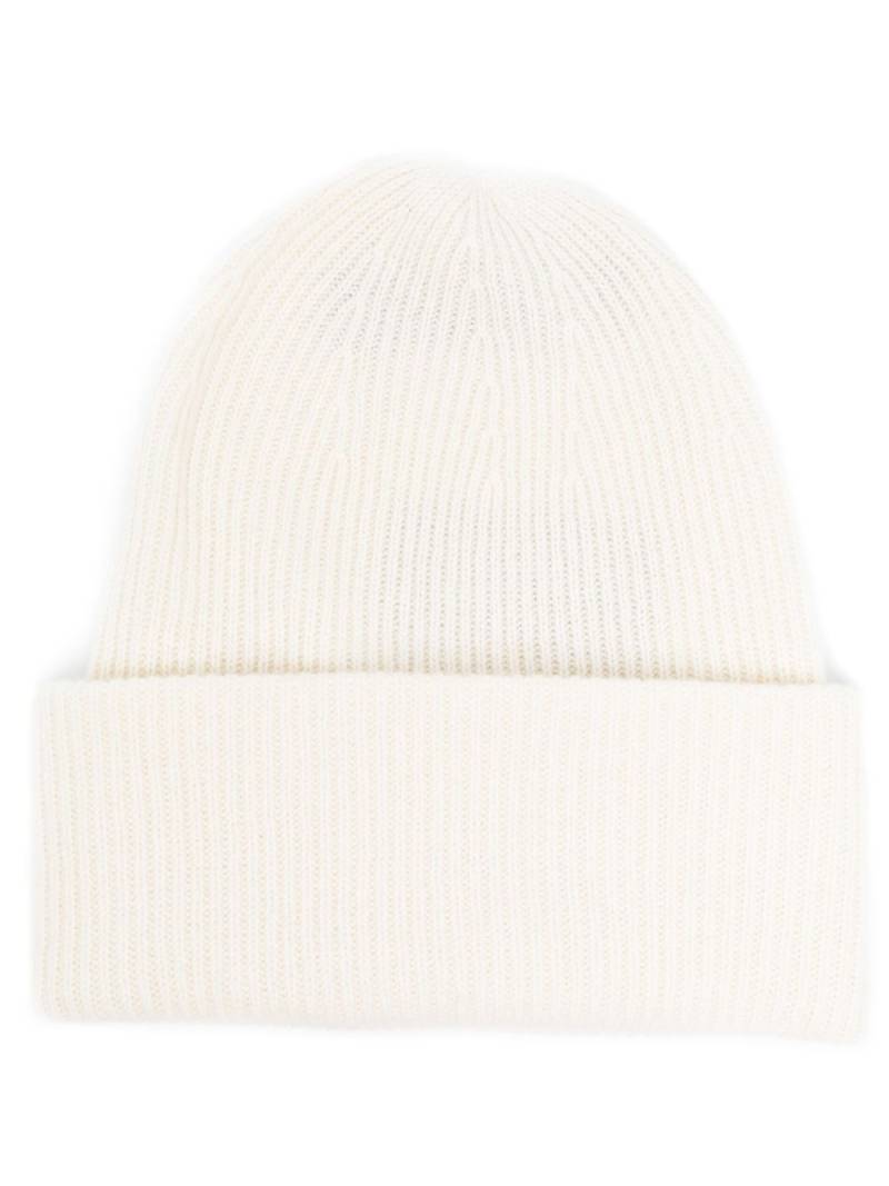 Lisa Yang Stockholm ribbed-knit beanie - White von Lisa Yang