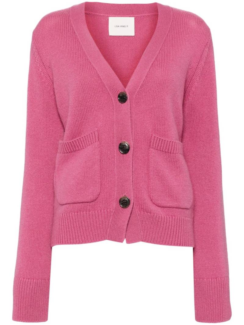 Lisa Yang The Danni Cashmere cardigan - Pink von Lisa Yang