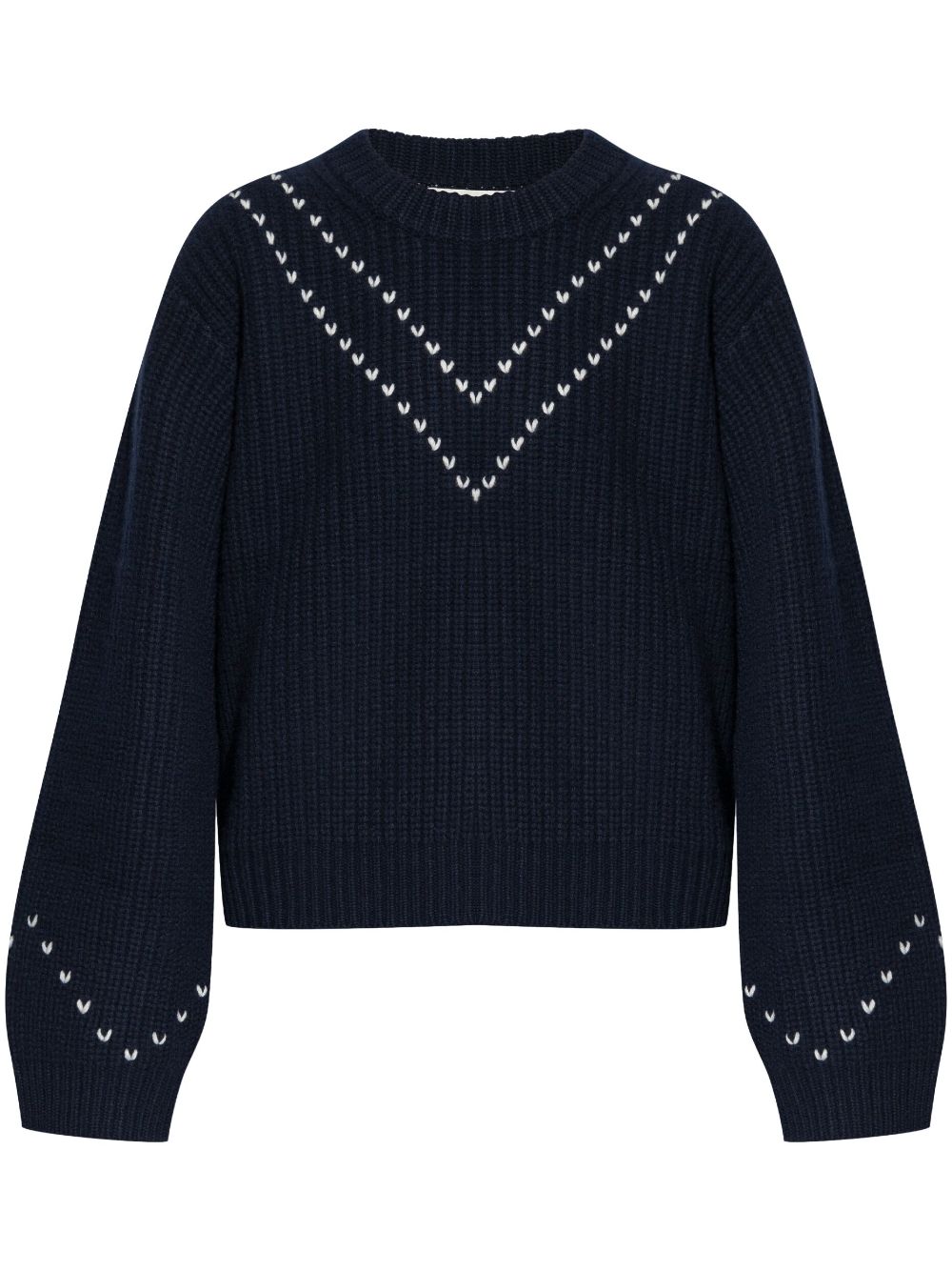 Lisa Yang Thelma intarsia-knit cashmere jumper - Blue von Lisa Yang