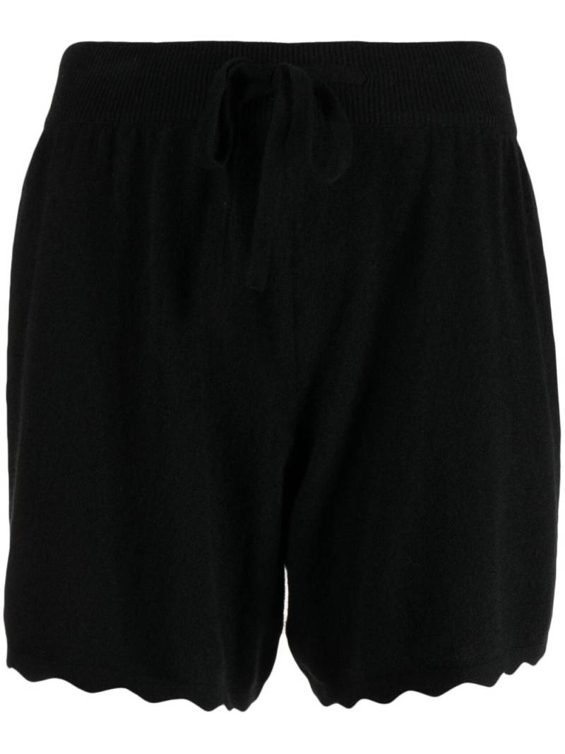 Lisa Yang drawstring-waist cashmere shorts - Black von Lisa Yang