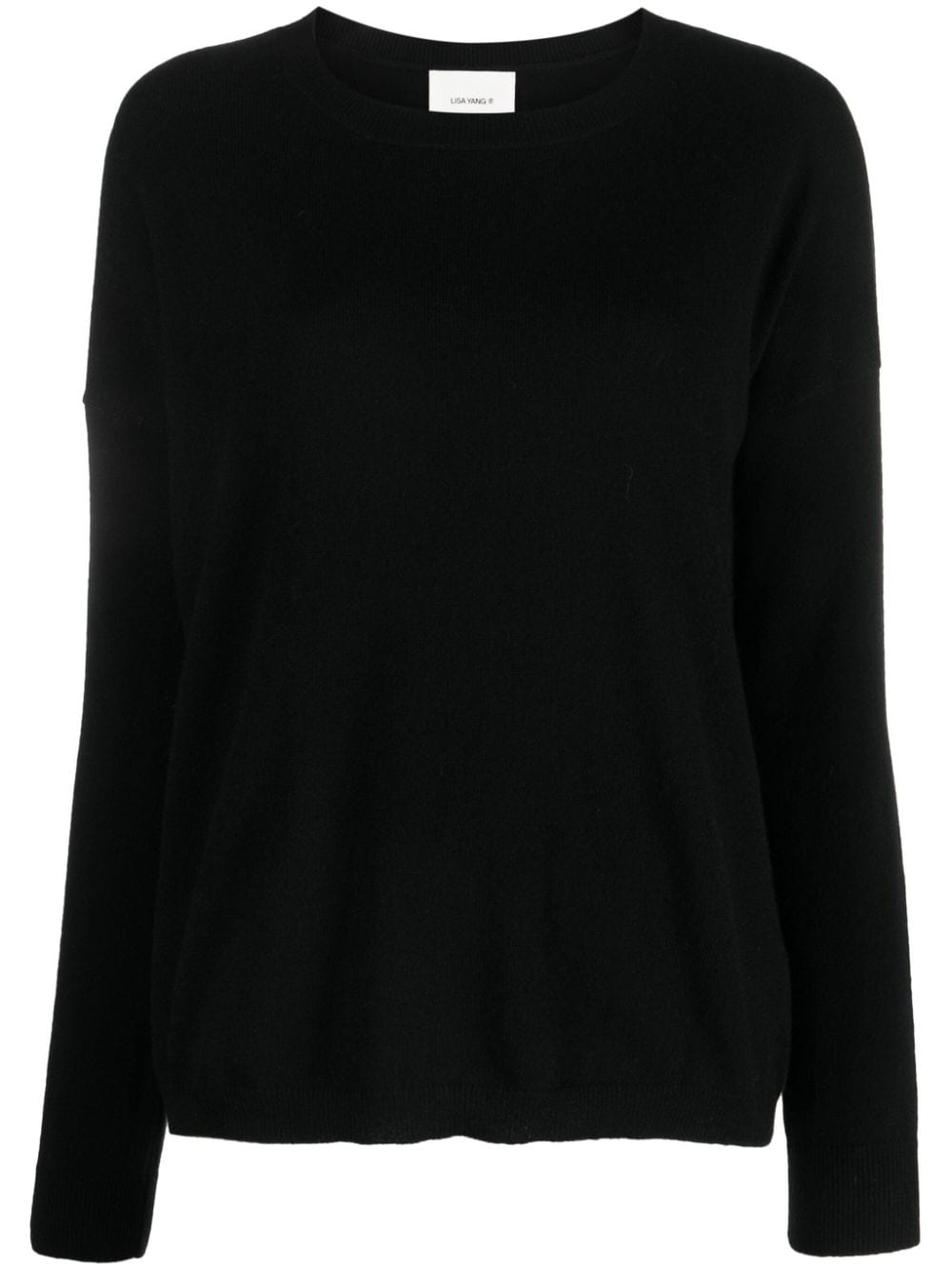 Lisa Yang drop-shoulder cashmere jumper - Black von Lisa Yang