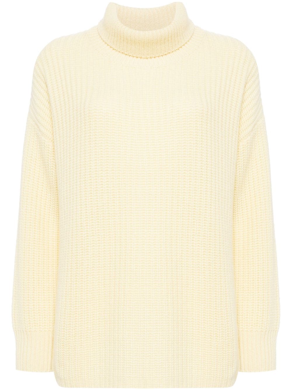 Lisa Yang roll-neck cashmere jumper - Yellow von Lisa Yang