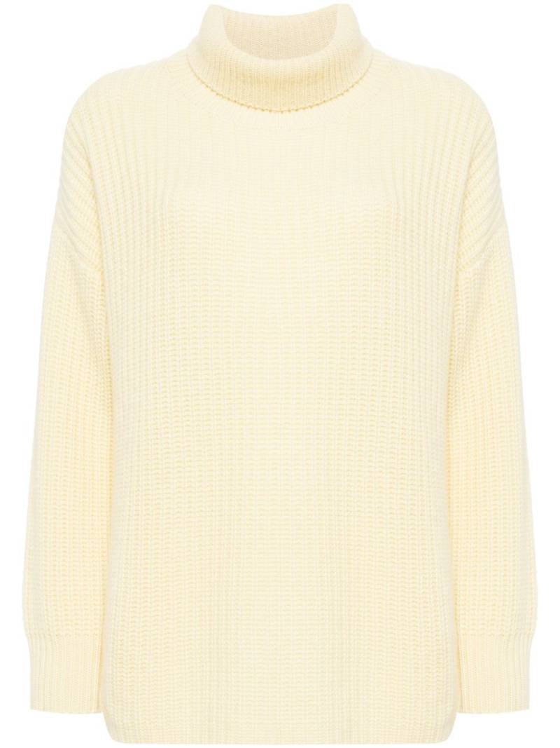 Lisa Yang roll-neck cashmere jumper - Yellow von Lisa Yang