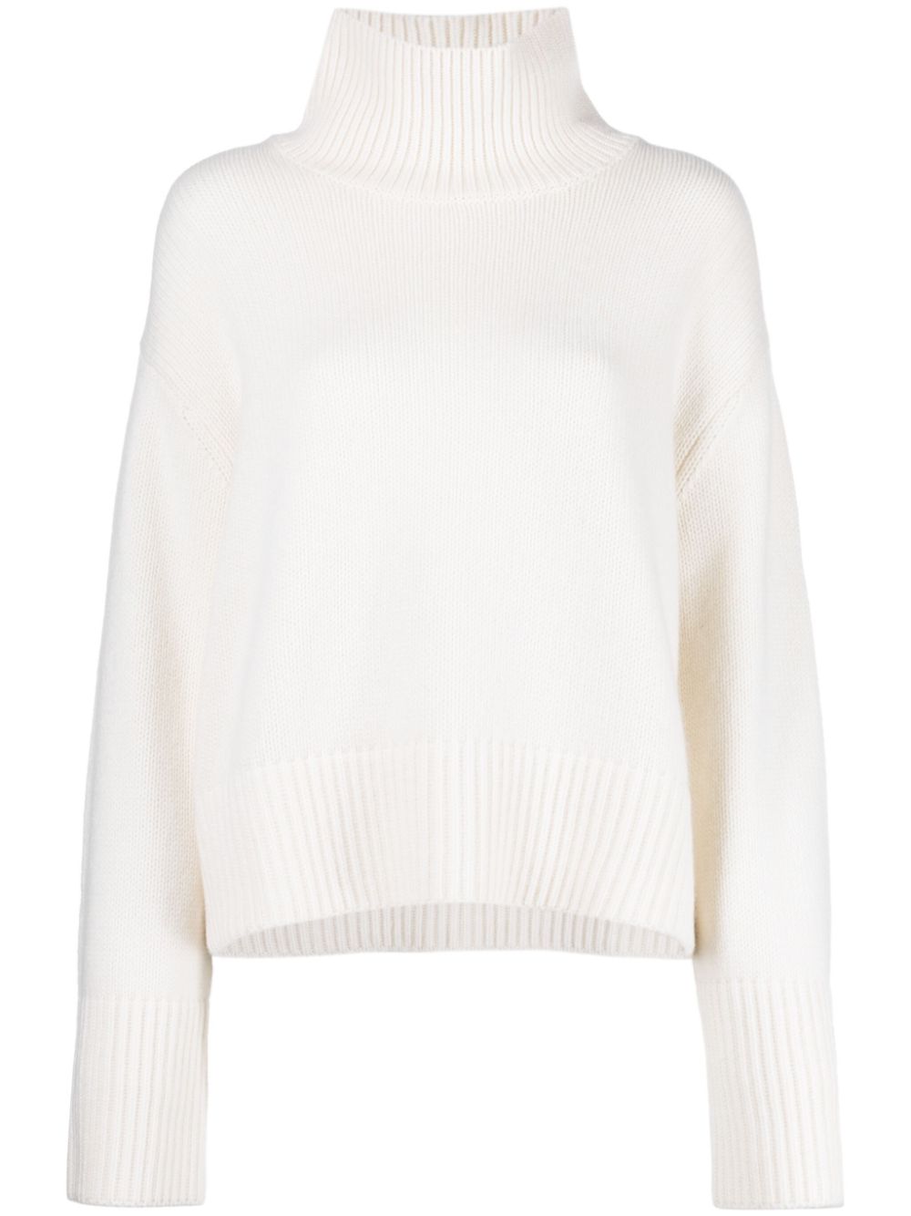 Lisa Yang roll-neck ribbed cashmere jumper - Neutrals von Lisa Yang