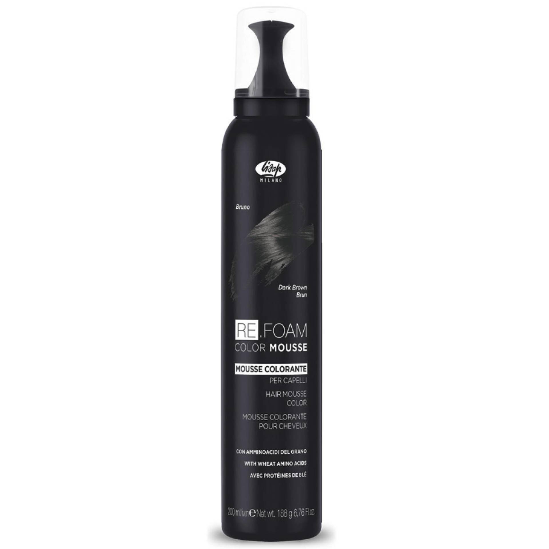 Lisap ReFoam Dark Brown 200ml von Lisap