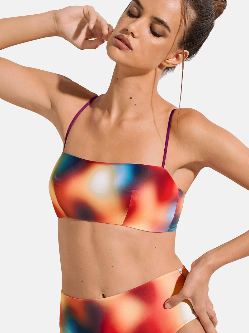 Bandeau-badeanzug-top Ohne Bügel Olympia Damen Multicolor S von Lisca