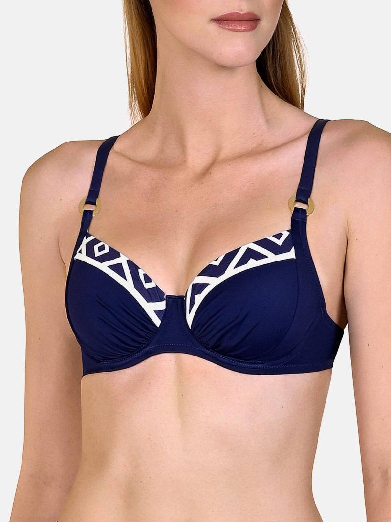 Bikini-oberteil Mit Bügel Costa Rica Damen Blau G/42 von Lisca