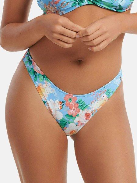 Bikini-strümpfe Mit Tiefem Rückenausschnitt Manila Damen Blau S von Lisca