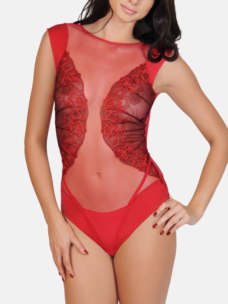 Körper Queen Rose Damen Rot Bunt 40 von Lisca