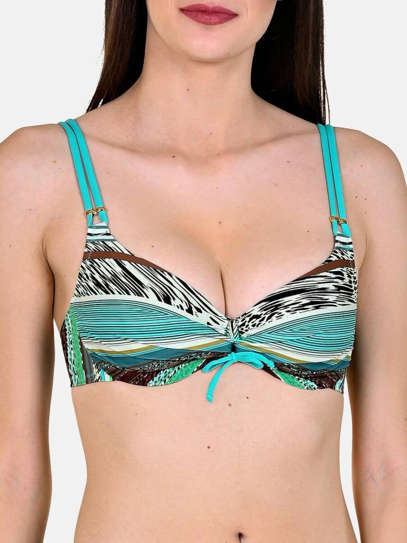 Bikini-oberteil Mit Bügel Freetown Damen Grün C/40 von Lisca