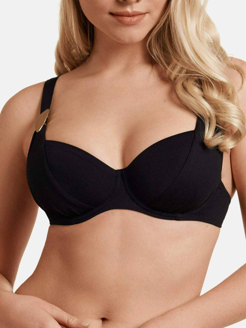 Bikini-oberteil Mit Bügel Okinawa Damen Schwarz B/38 von Lisca