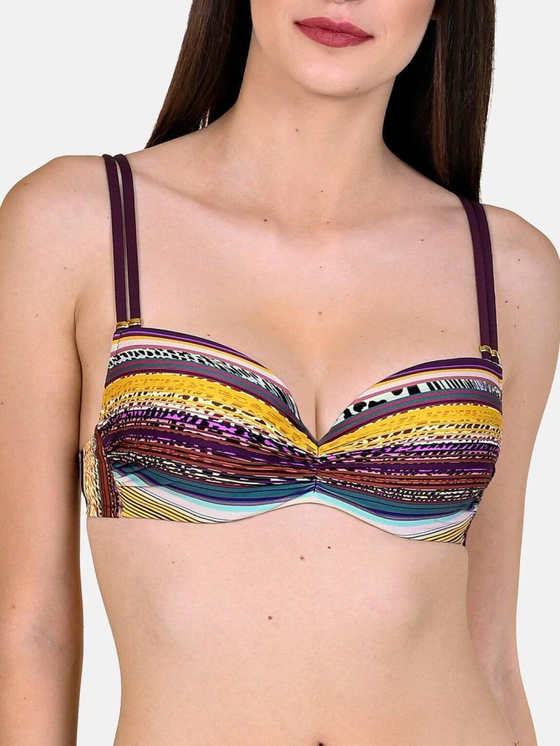 Bikini-oberteil Vorgeformt Freetown Damen Multicolor B/40 von Lisca