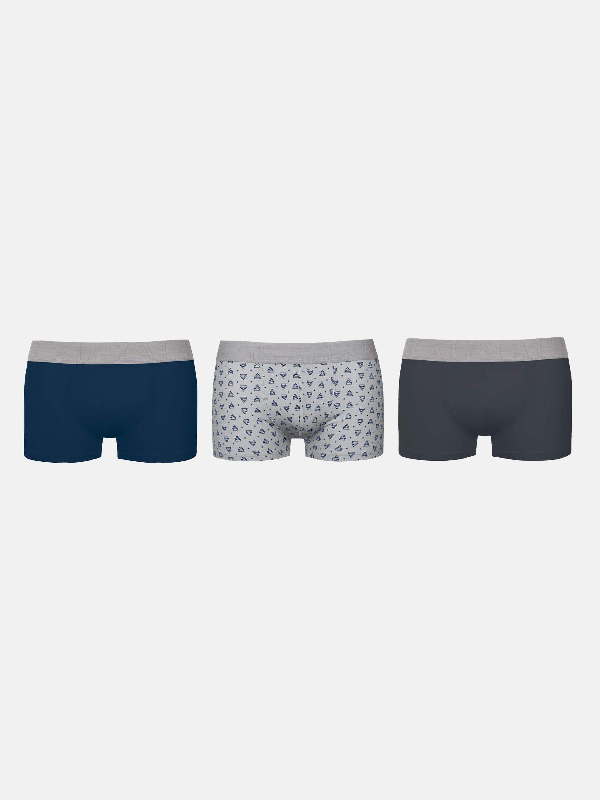 Boxershorts Pack X3 Hercules Herren Grau S von Lisca