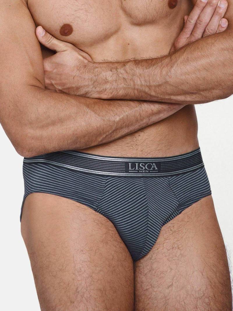 Briefs Zeus Herren Grau XXL von Lisca