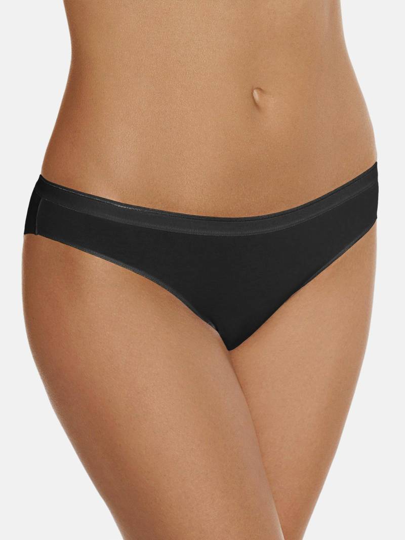 Italienische Slips Happy Day Cheek Damen Schwarz L von Lisca