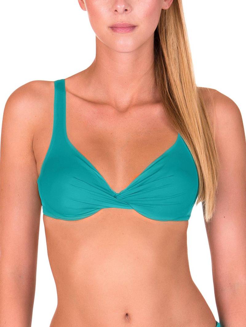 - Bikini-oberteil Mit Bügel Gran Canaria Damen Grün D/44 von Lisca