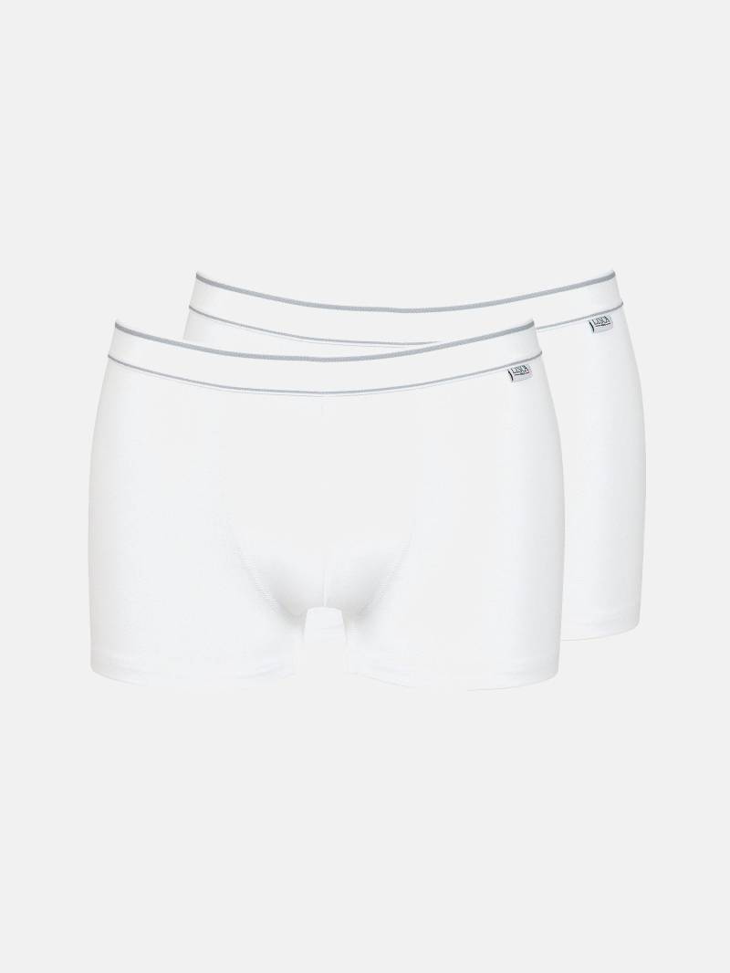 Pack X2 Boxershorts Apolon Herren Weiss L von Lisca