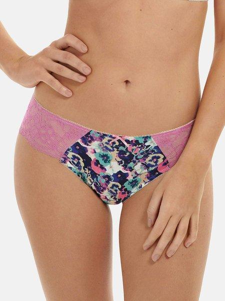 Slip Kimberly Damen Violett Bedruckt 42 von Lisca