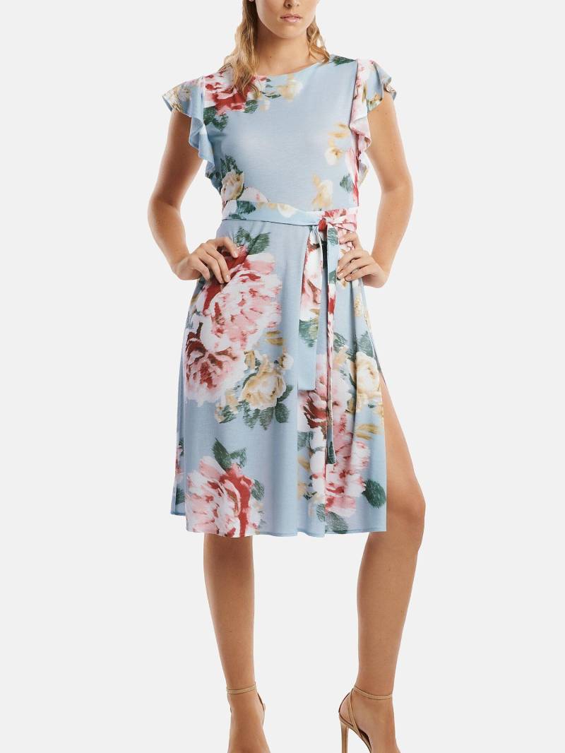 Sommerkleid Mit Kurzen Ärmeln Hawaii Unisex Grau M von Lisca