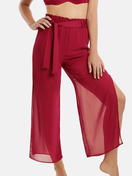 Strandhose Isola Rossa Damen Rot Bunt 38 von Lisca