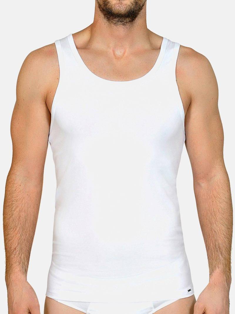 Tanktop Apolon Herren Weiss L von Lisca