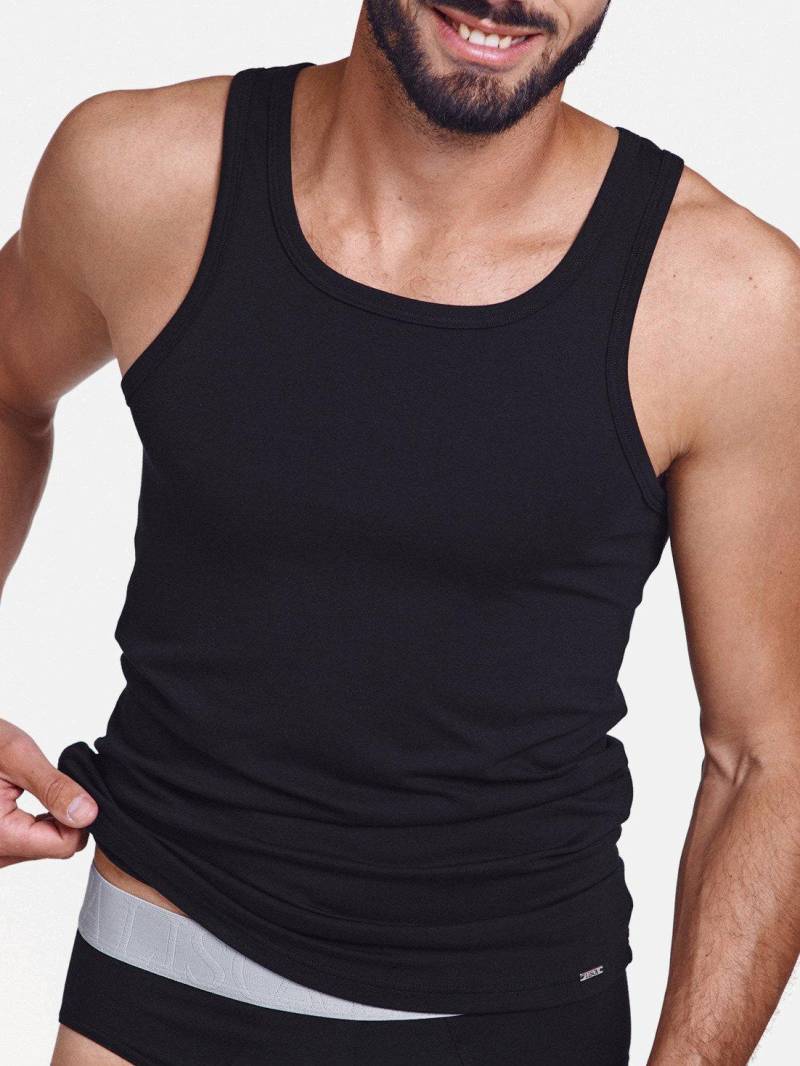 Tanktop Hercules Herren Schwarz M von Lisca