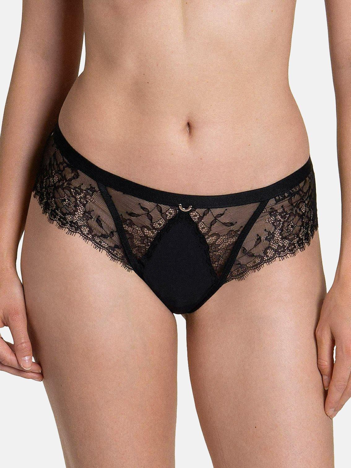 Shorty Rose Damen Schwarz 38 von Lisca