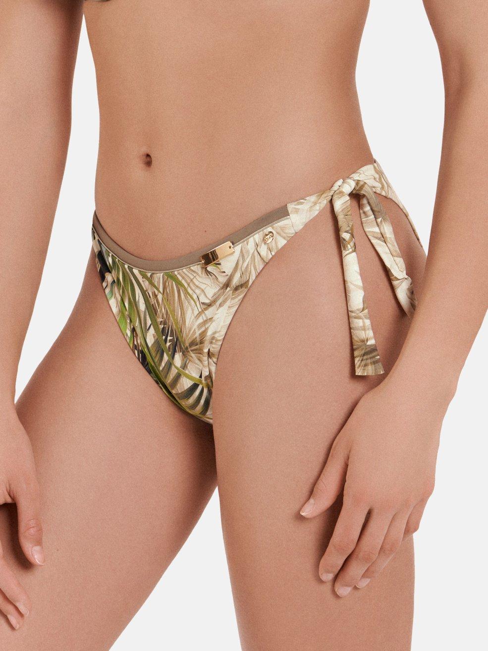 Bikini-hose Ã Mit Schnürung Ensenada Damen Grün 38 von Lisca