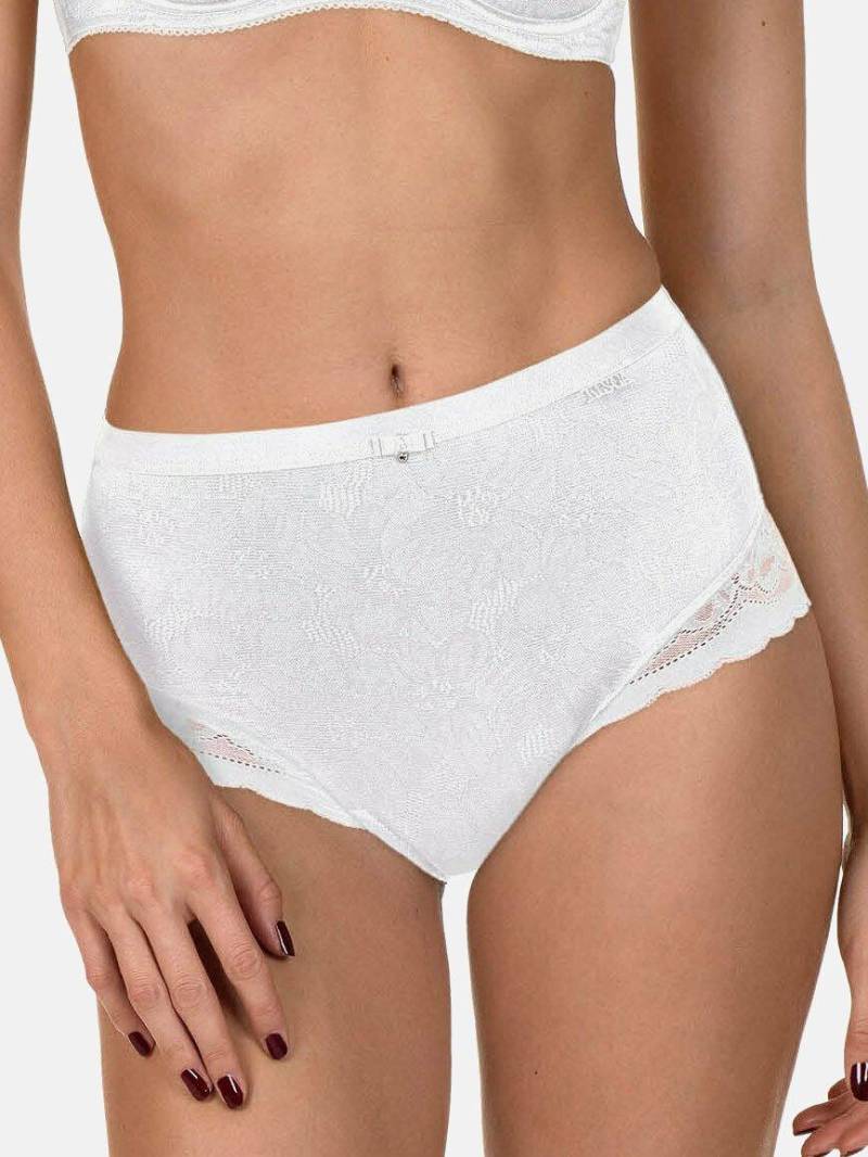 Slip Mit Hoher Taille Evelyn Damen Weiss 44 von Lisca