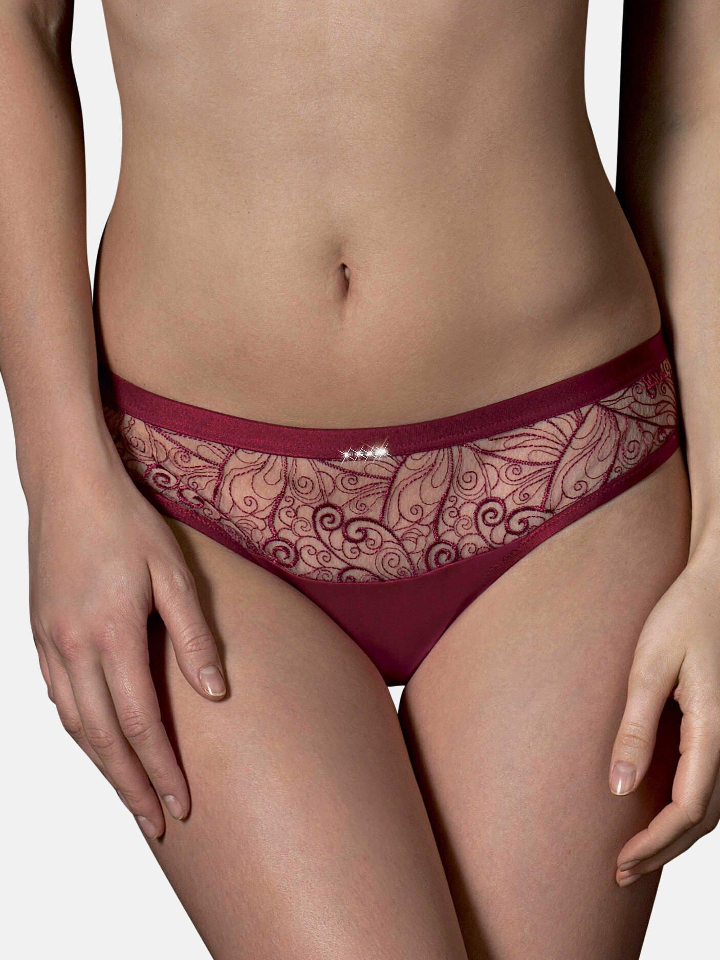 Briefs Lyra Damen Rot Bunt 46 von Lisca