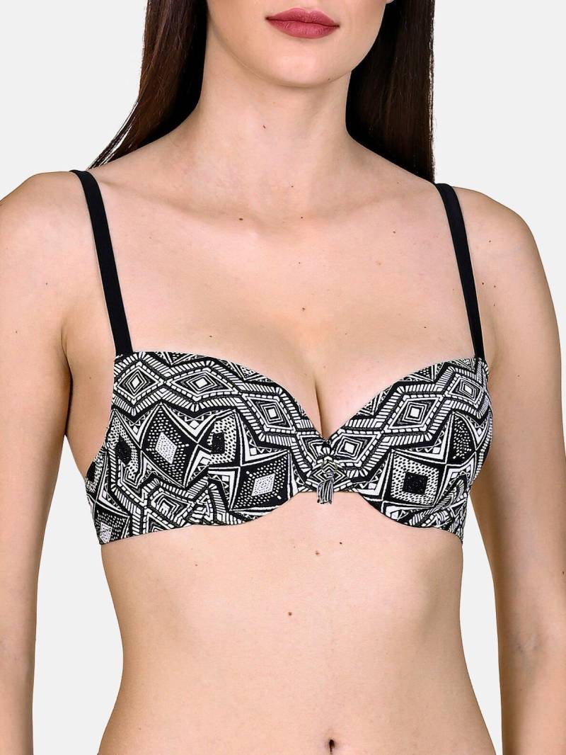 Bikini-oberteil Vorgeformt Haiti Damen Schwarz B/38 von Lisca