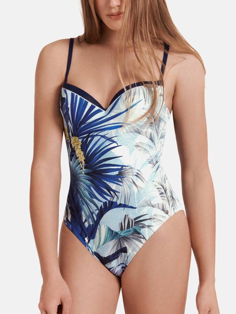 Maillot De Bain Une Piã¨ce Vorgeformt Ensenada Damen Blau C/40 von Lisca