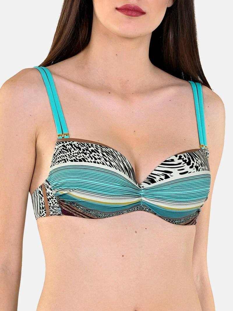 Bikini-oberteil Vorgeformt Freetown Damen Grün D/38 von Lisca