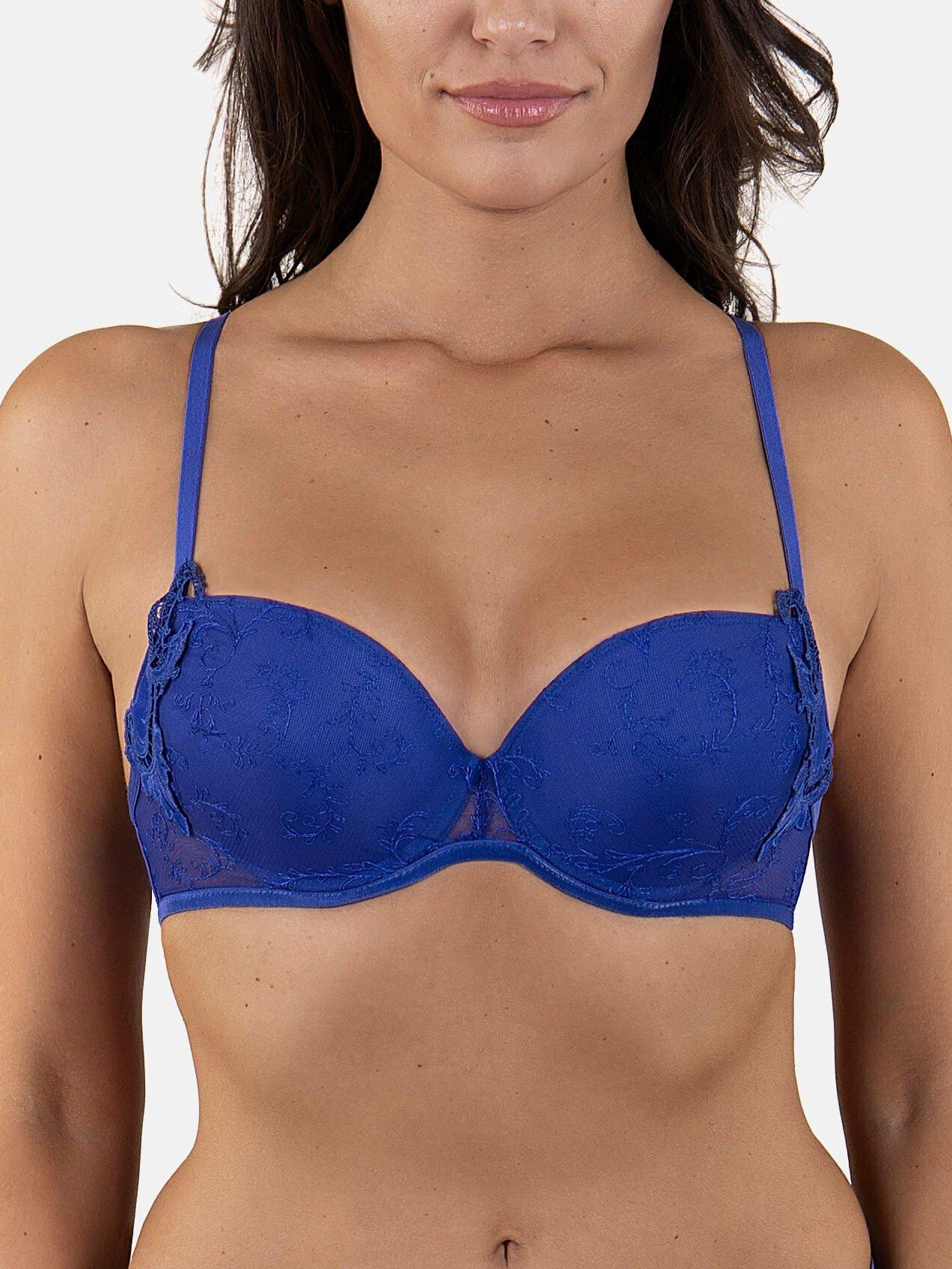 Push-up-bh Damen Blau D/75 von Lisca